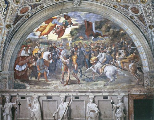 Raffael: Die Begegnung Leos I. mit Attila