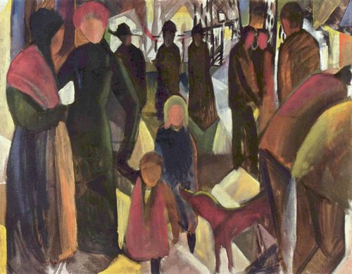 Macke, August: Abschied