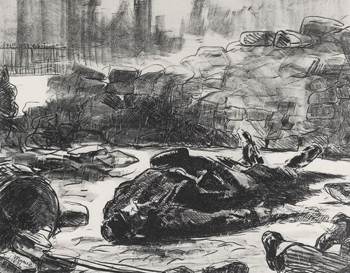 Manet, Edouard: B�rgerkrieg