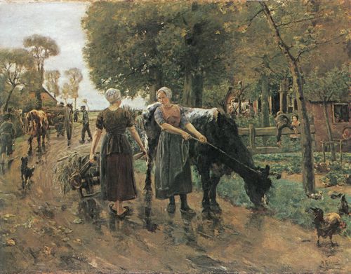 Liebermann, Max: Holl�ndische Dorfstra�e