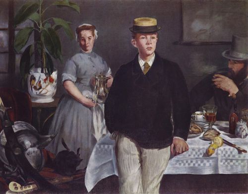 Manet, Edouard: Fr�hst�ck im Atelier