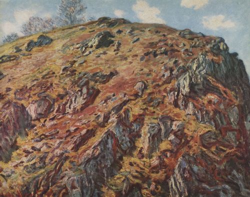 Monet, Claude: Der Felsblock