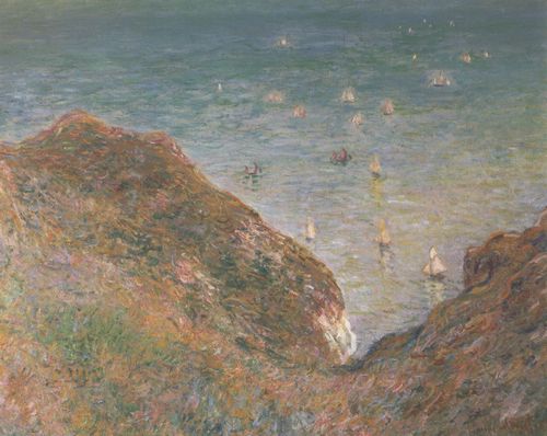 Monet, Claude: Auf den Klippen von Pourville, Sch�nes Wetter