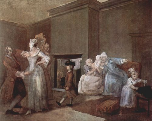 Hogarth, William: Das Korsett