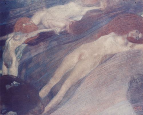 Klimt, Gustav: Bewegtes Wasser