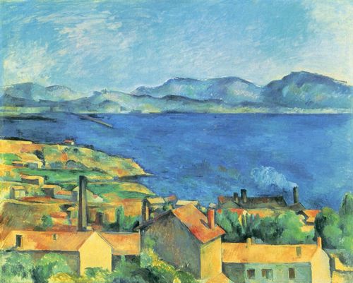 C�zanne, Paul: Die Bucht von Marseille, von L'Estaque aus gesehen