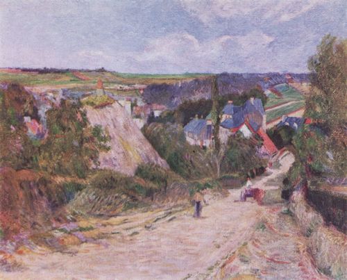 Gauguin, Paul: Dorfeingang