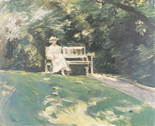 Liebermann, Max: Die Gartenbank