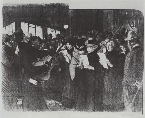 Steinlen, Theophile Alexandre: Stra�ens�nger