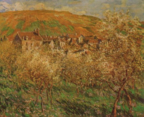 Monet, Claude: Bl�hende Apfelb�ume