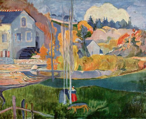 Gauguin, Paul: Die David-M�hle in Pont-Aven