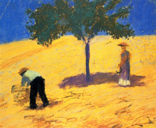 Macke, August: Baum im Kornfeld