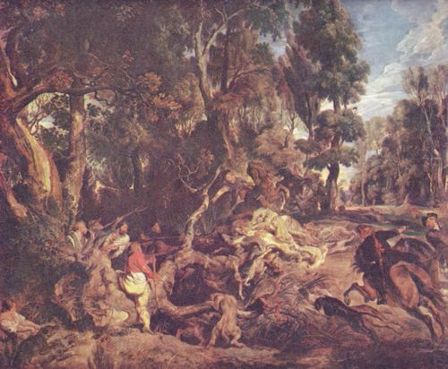 Rubens, Peter Paul: Eberjagd