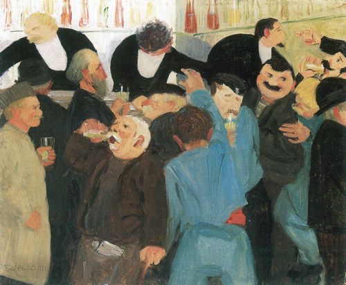 Vallotton, F�lix: Das Bistro