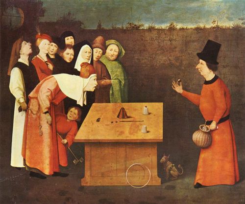 Bosch, Hieronymus: Der Zauberk�nstler