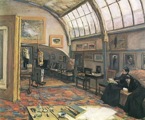 Liebermann, Max: Atelier des K�nstlers