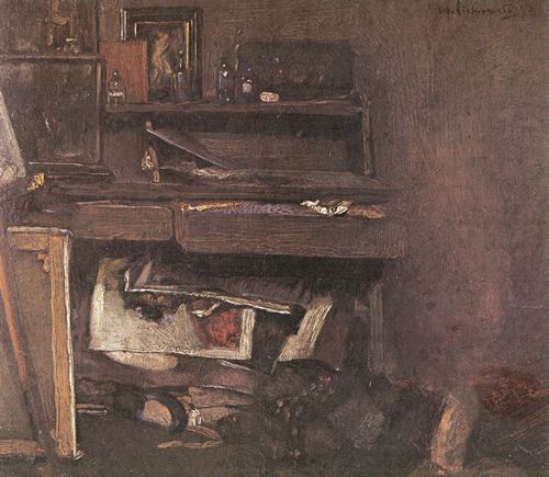 Liebermann, Max: Atelierwinkel