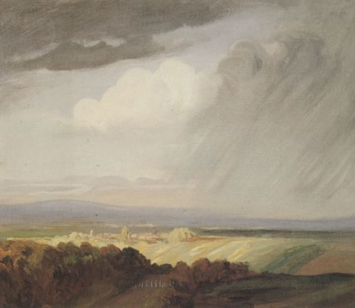 Steinlen, Theophile Alexandre: Gewitter �ber dem Tal