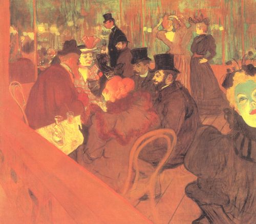 Toulouse-Lautrec, Henri de: Das Promenoir des »Moulin Rouge«