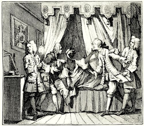 Hogarth, William: Die Entdeckung