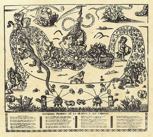 Abadal, Pere: Illustration zum »Buch von den vier letzten Dingen« des Karth�userm�nchs Dionysius, Erstens: Der Tod