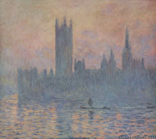 Monet, Claude: Das Parlamentsgeb�ude im Winter