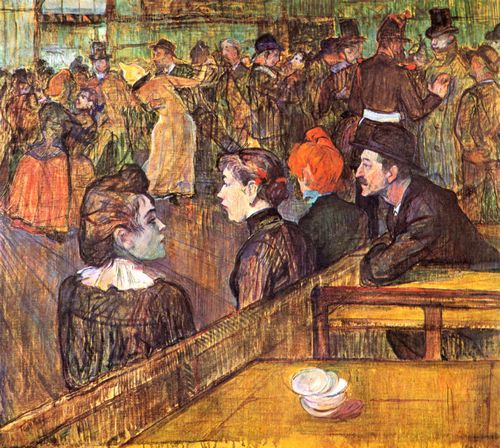 Toulouse-Lautrec, Henri de: Im Moulin de la Galette