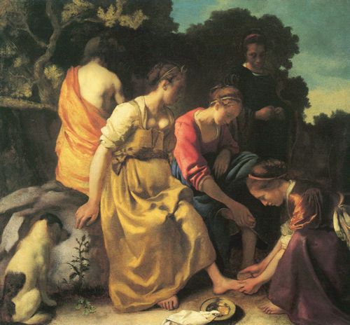 Vermeer van Delft, Jan: Diana und ihre Nymphen
