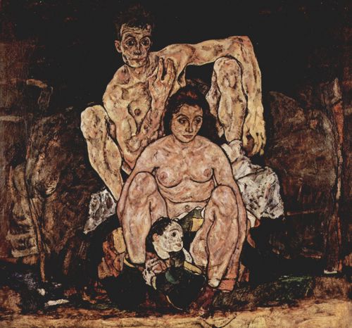 Schiele, Egon: Die Familie