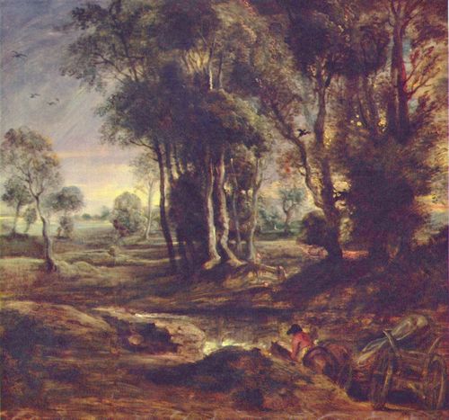 Rubens, Peter Paul: Abendlandschaft