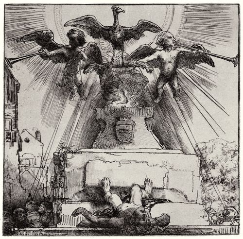 Rembrandt Harmensz. van Rijn: Allegorie (Der Ph�nix)