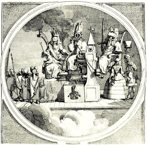 Hogarth, William: K�nigtum, Episkopat und Gesetz