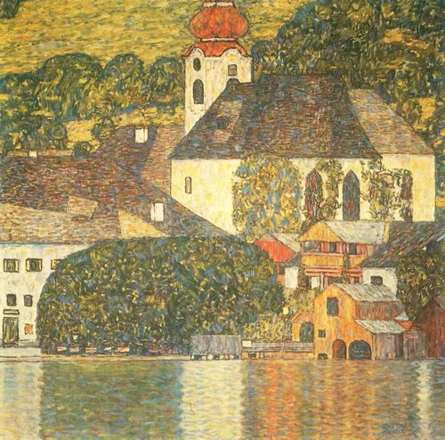Klimt, Gustav: Kirche am Unterach am Attersee (St. Wolfgang-Kirche)