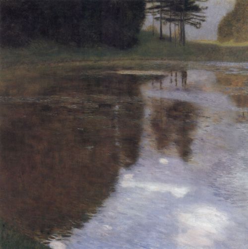 Klimt, Gustav: Stiller Weiher im Schlosspark von Kammer
