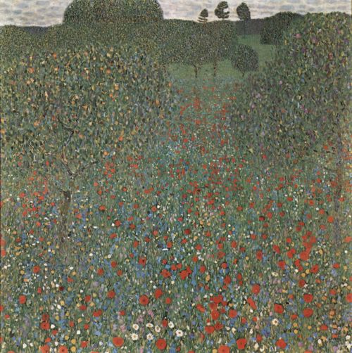 Klimt, Gustav: Mohnwiese