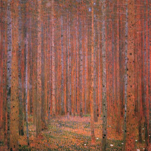Klimt, Gustav: Tannenwald I