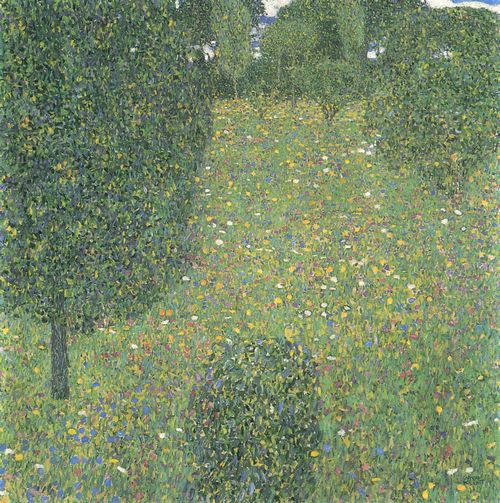 Klimt, Gustav: Gartenlandschaft (Bl�hende Wiese)