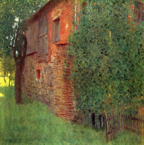 Klimt, Gustav: Bauernhaus in Kammer am Attersee