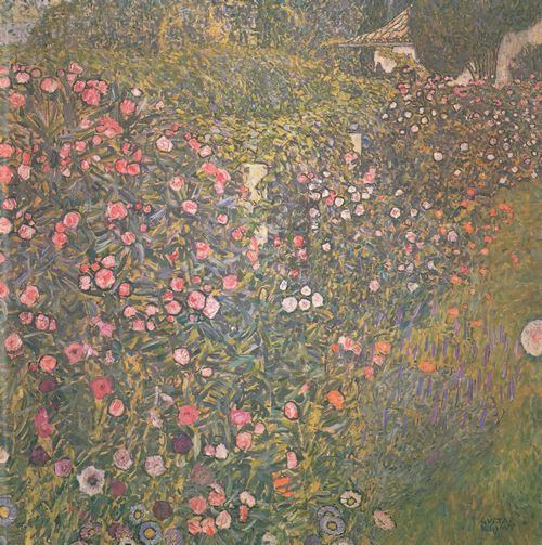 Klimt, Gustav: Italienische Gartenlandschaft