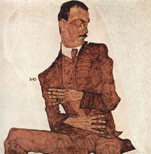 Schiele, Egon: Portr�t des Arthur R�ssler