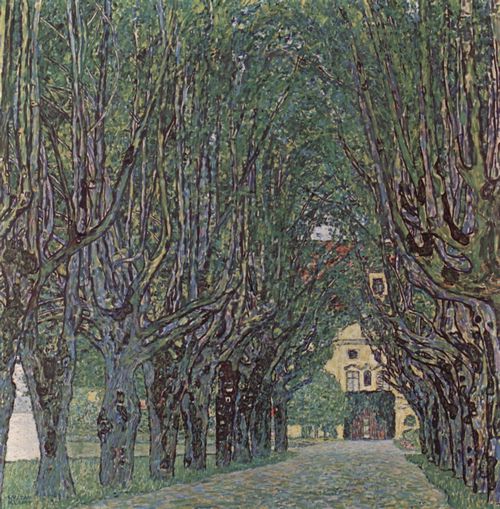 Klimt, Gustav: Allee im Park von Schloss Kammer