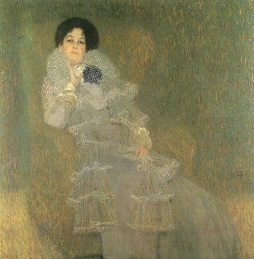 Klimt, Gustav: Bildnis Marie Henneberg (Portr�t in Lila)