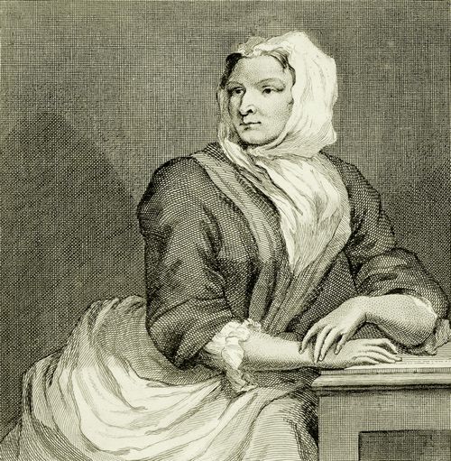 Hogarth, William: Portr�t der Sarah Malcolm