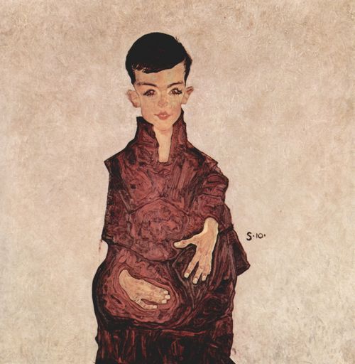 Schiele, Egon: Portr�t des Herbert Rainer