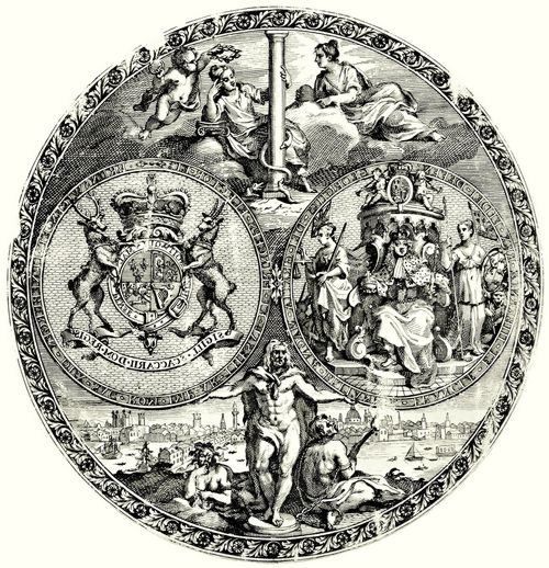 Hogarth, William: Das Gro�siegel von England