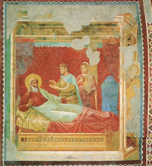 Giotto di Bondone: Fresken in der Kirche San Francesco in Assisi, Szene: Isaak weist Frau zur�ck