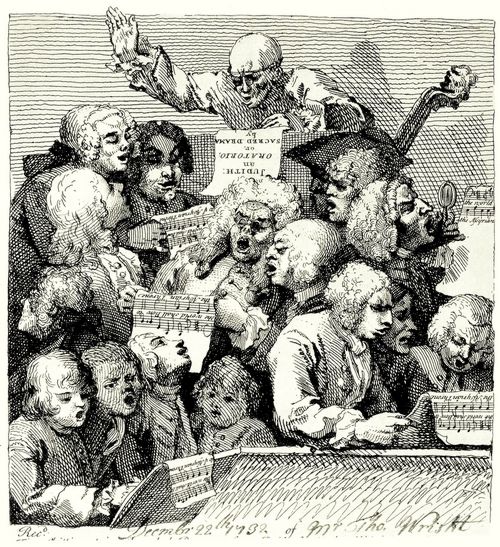 Hogarth, William: S�ngerchor