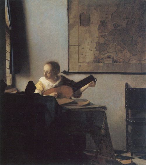 Vermeer van Delft, Jan: Die Lautenspielerin