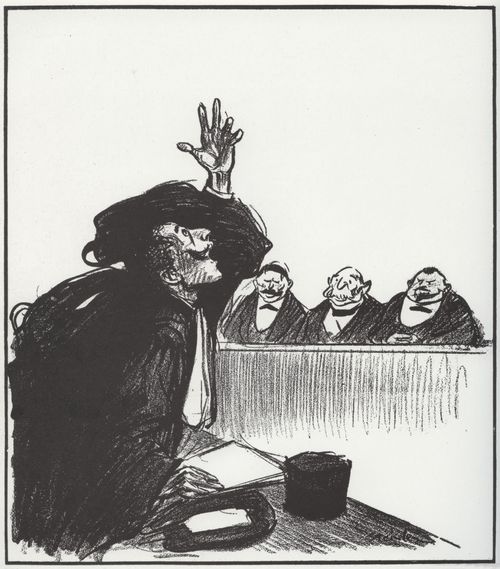 Steinlen, Theophile Alexandre: Pl�doyer