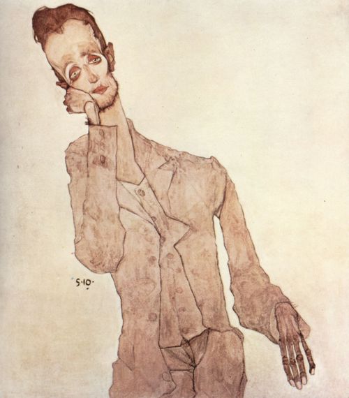 Schiele, Egon: Portr�t des Karl Zakovsek